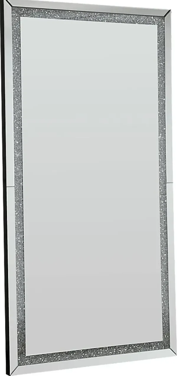 Binbrook Silver Floor Mirror