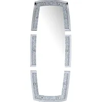 Bowcester Silver Floor Mirror
