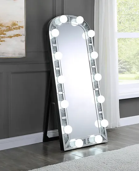 Briarglen Silver Floor Mirror