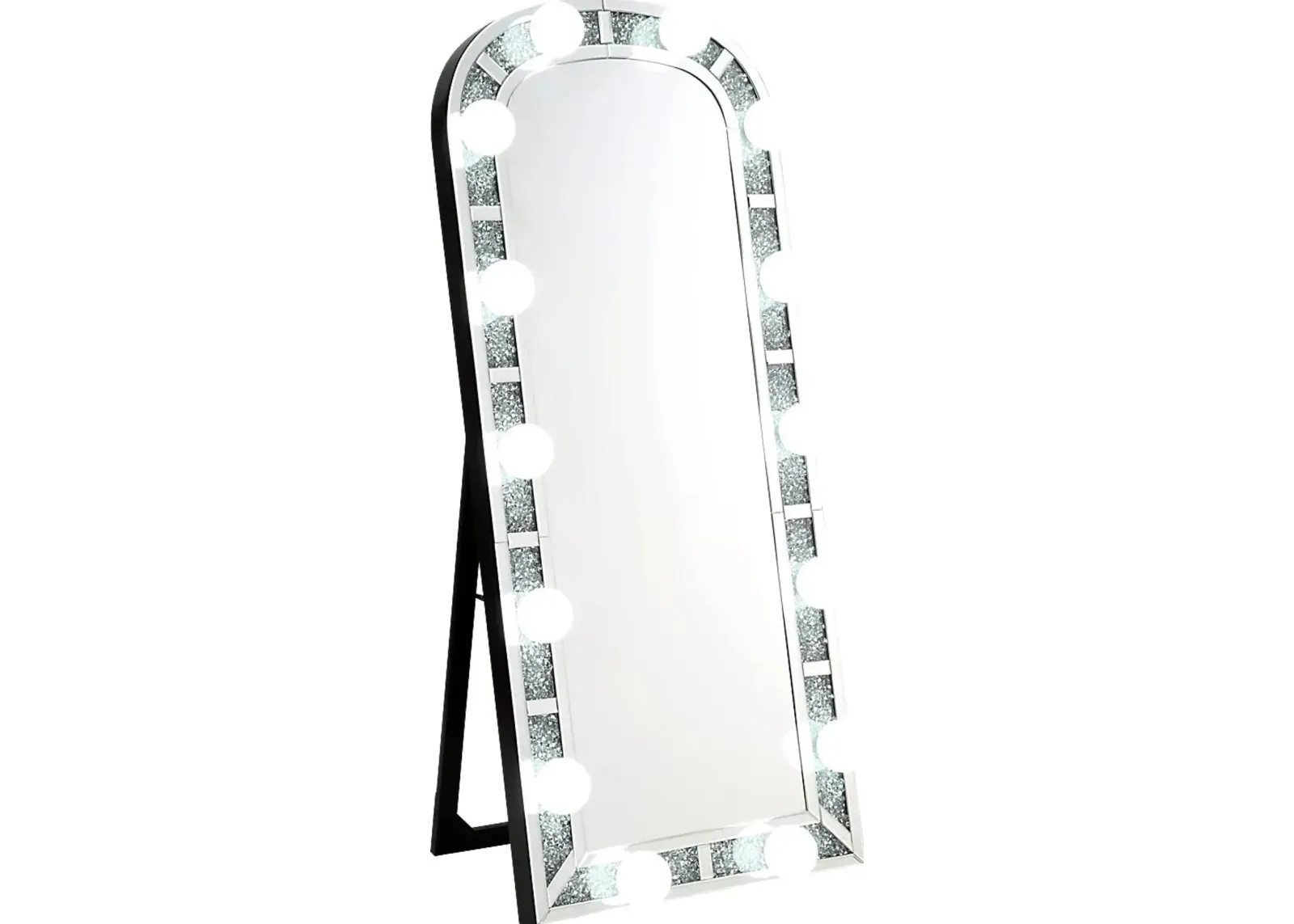 Briarglen Silver Floor Mirror