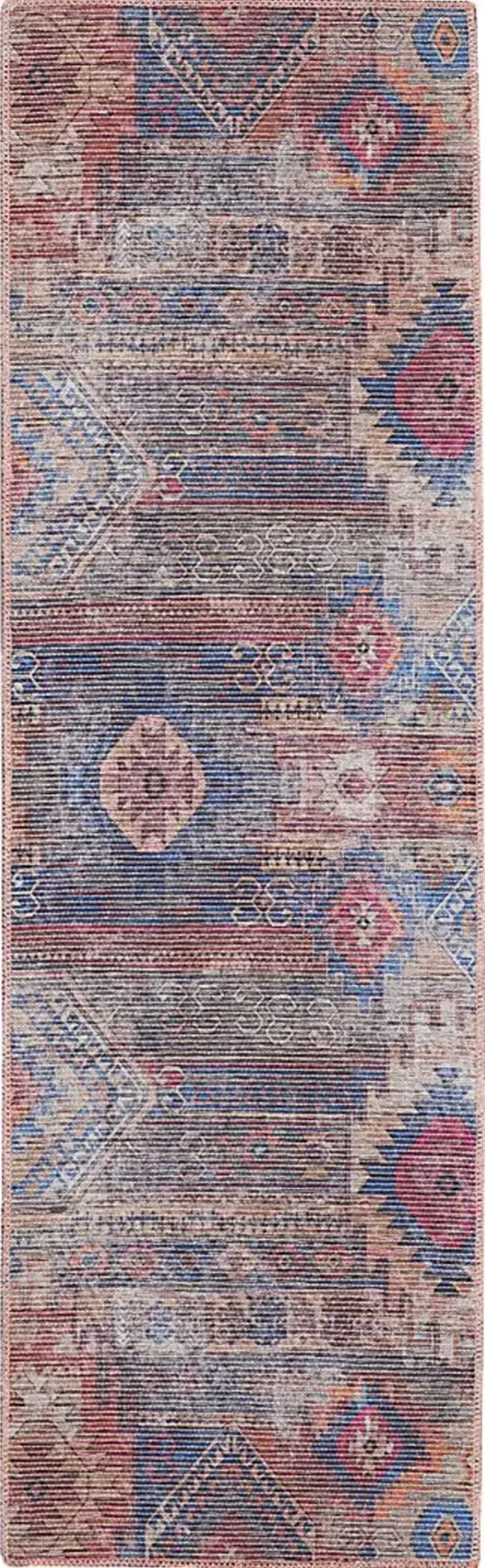 Evellano Multi 2' x 6' Runner Rug