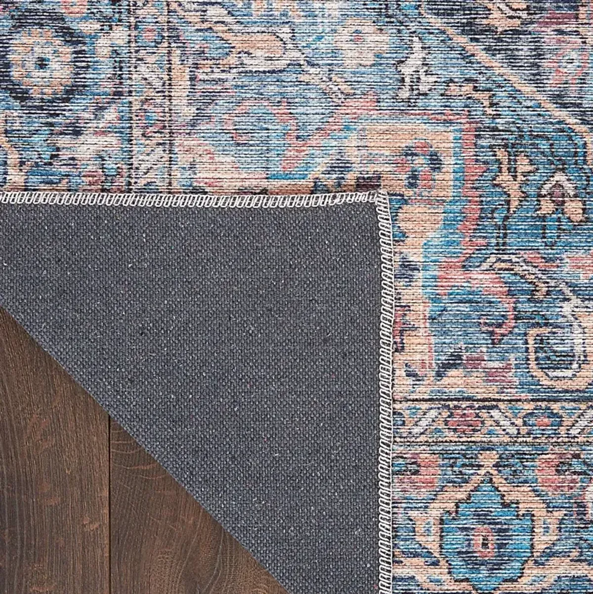 Coleena Light Blue 9'2 x 12'  Rug