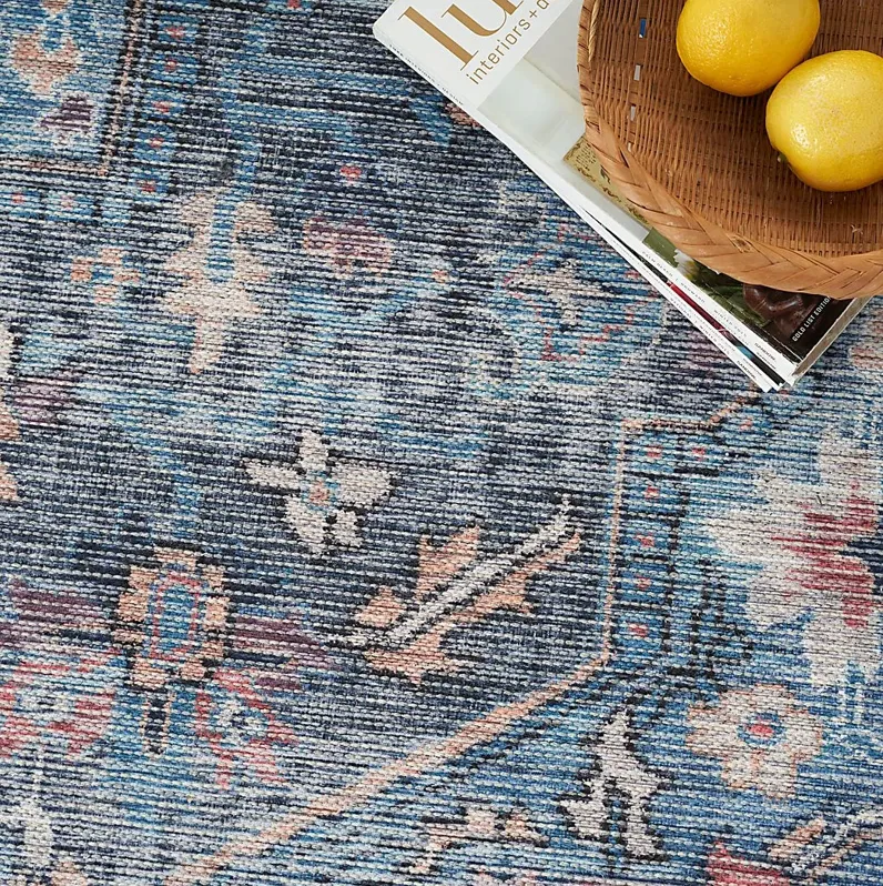 Coleena Light Blue 9'2 x 12'  Rug