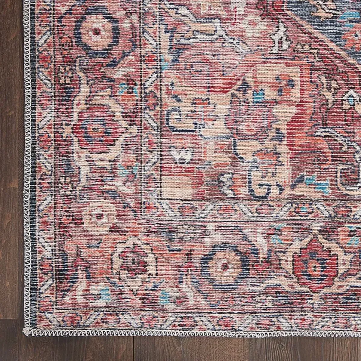 Coleena Multi 2' x 6'  Runner Rug