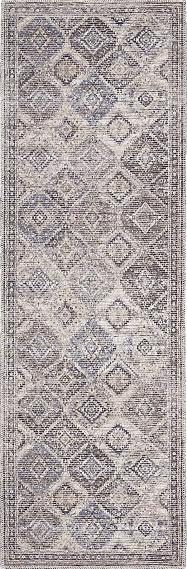 Fayelynn Latte 2' x 6' Runner Rug