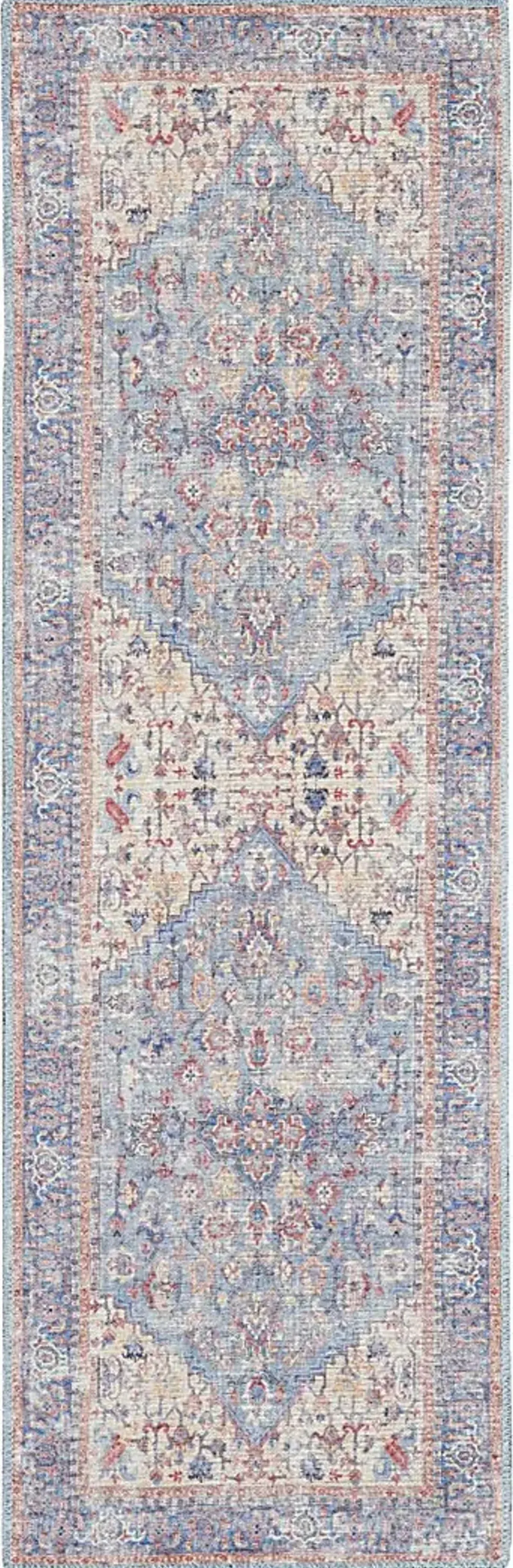 Haleigh Elle Blue 4' x 6'  Rug