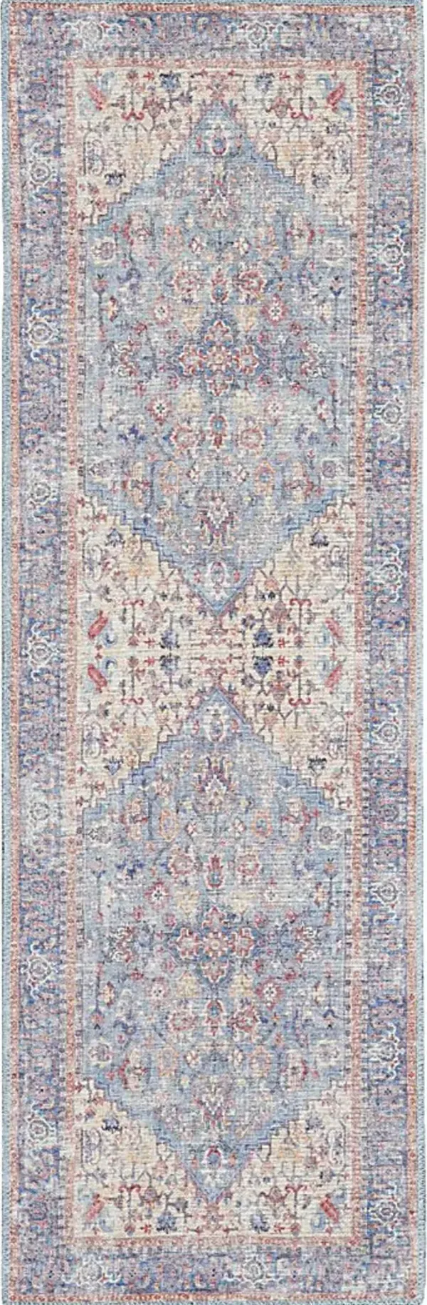 Haleigh Elle Blue 4' x 6' Rug