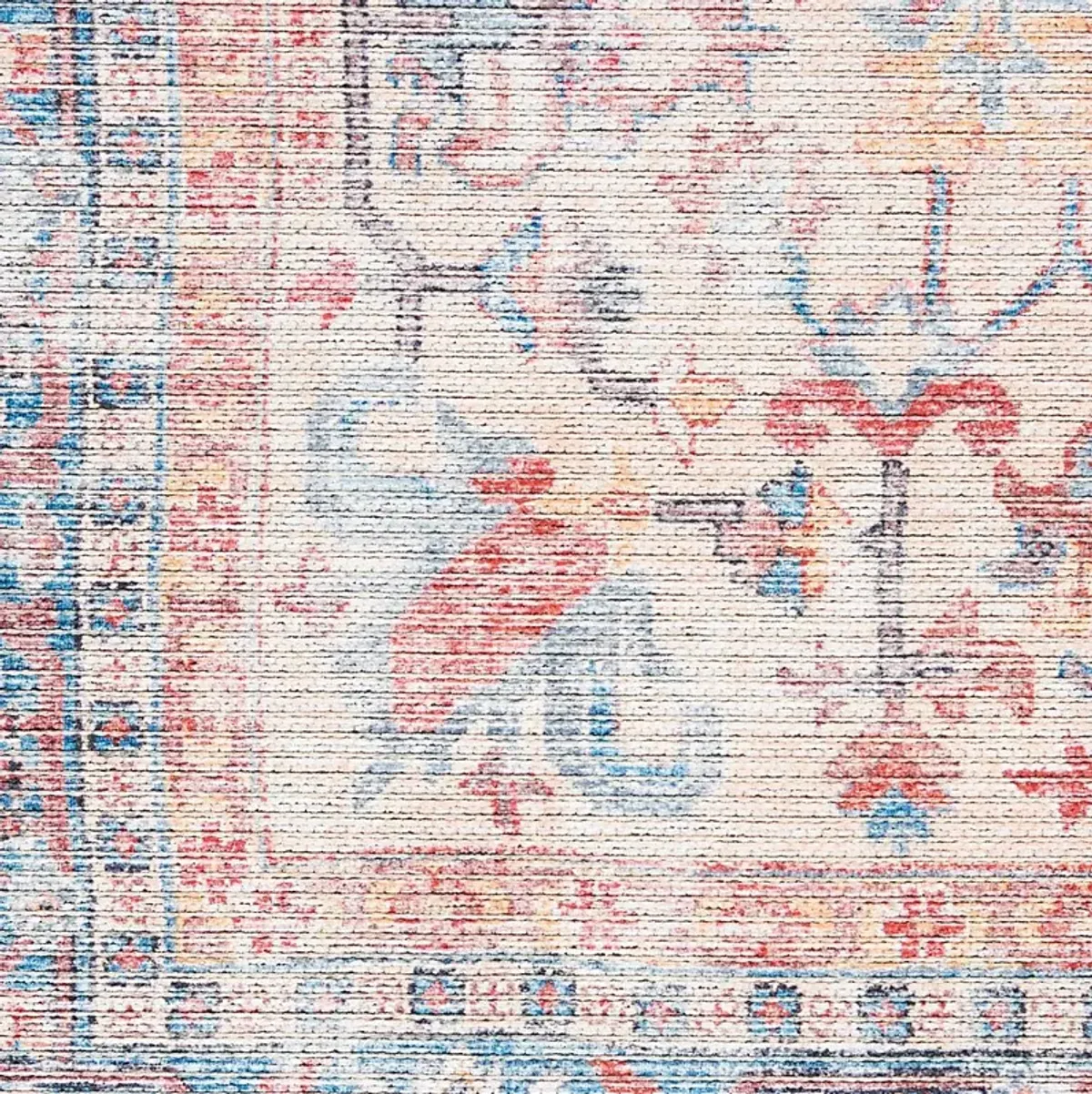 Haleigh Elle Blue 5'3 x 7'3  Rug