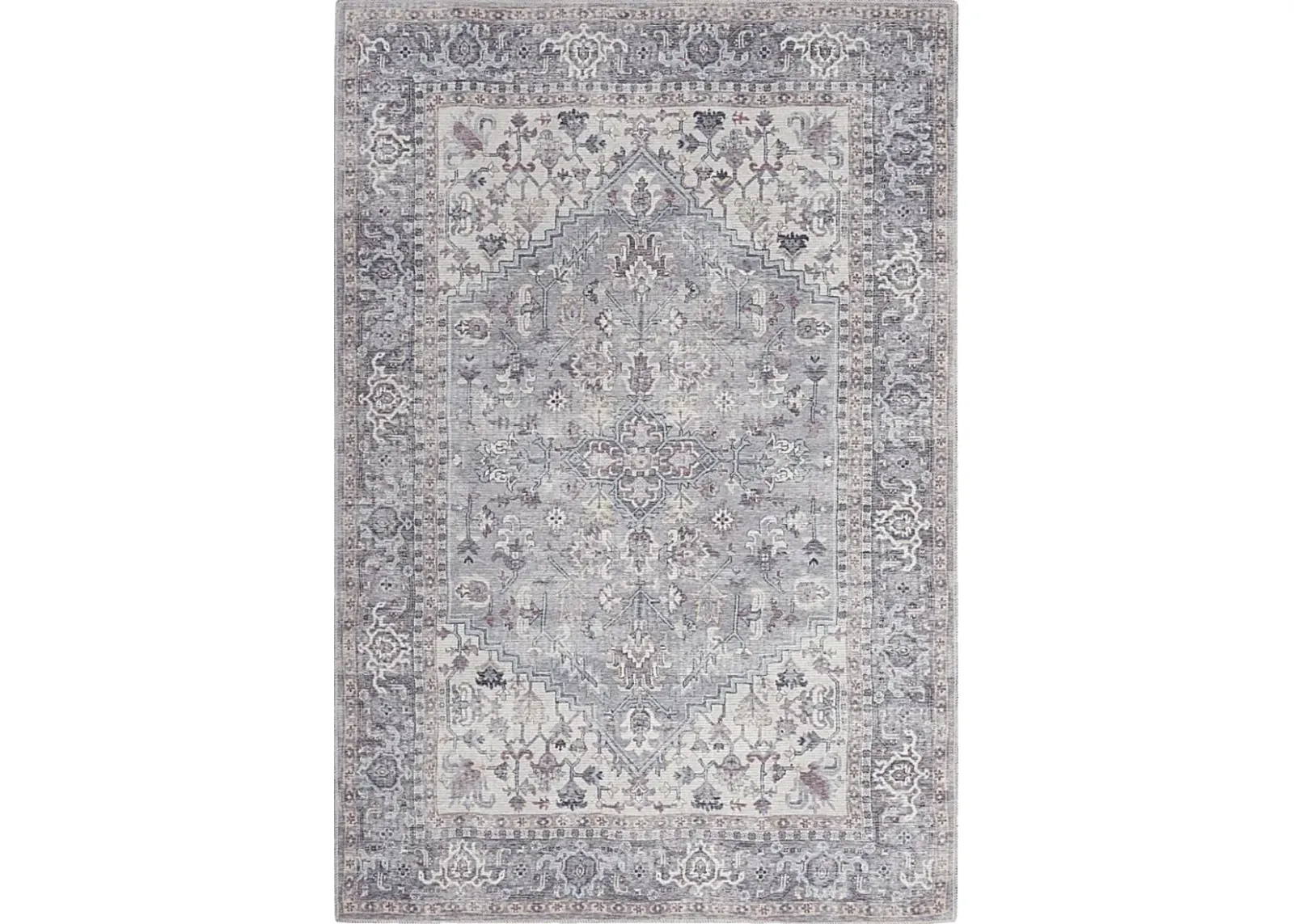 Haleigh Elle Gray 9'2 x 12'  Rug