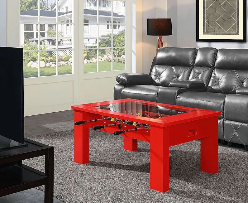 Peekskill Red Foosball Gaming Table