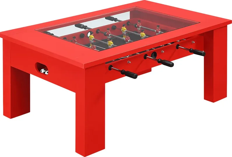 Peekskill Red Foosball Gaming Table