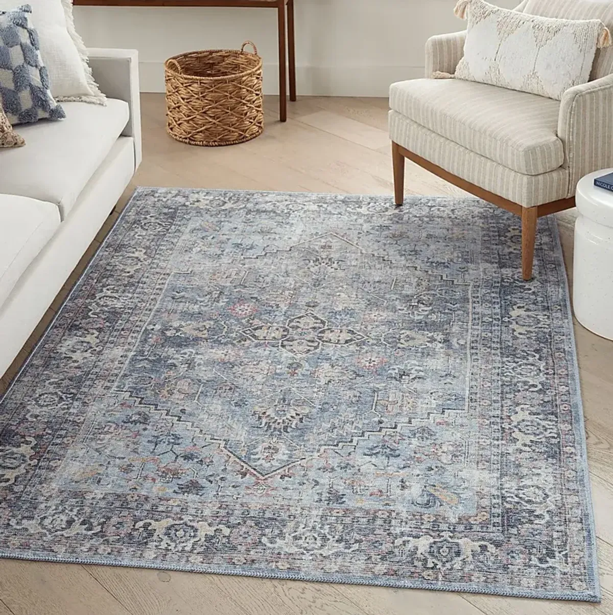 Haleigh Elle Light Gray 9'2 x 12'  Rug