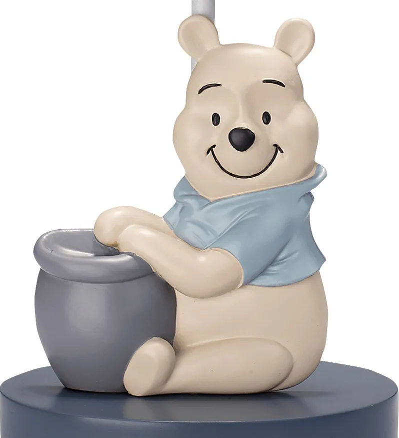 Kids Forever Pooh Gray Lamp