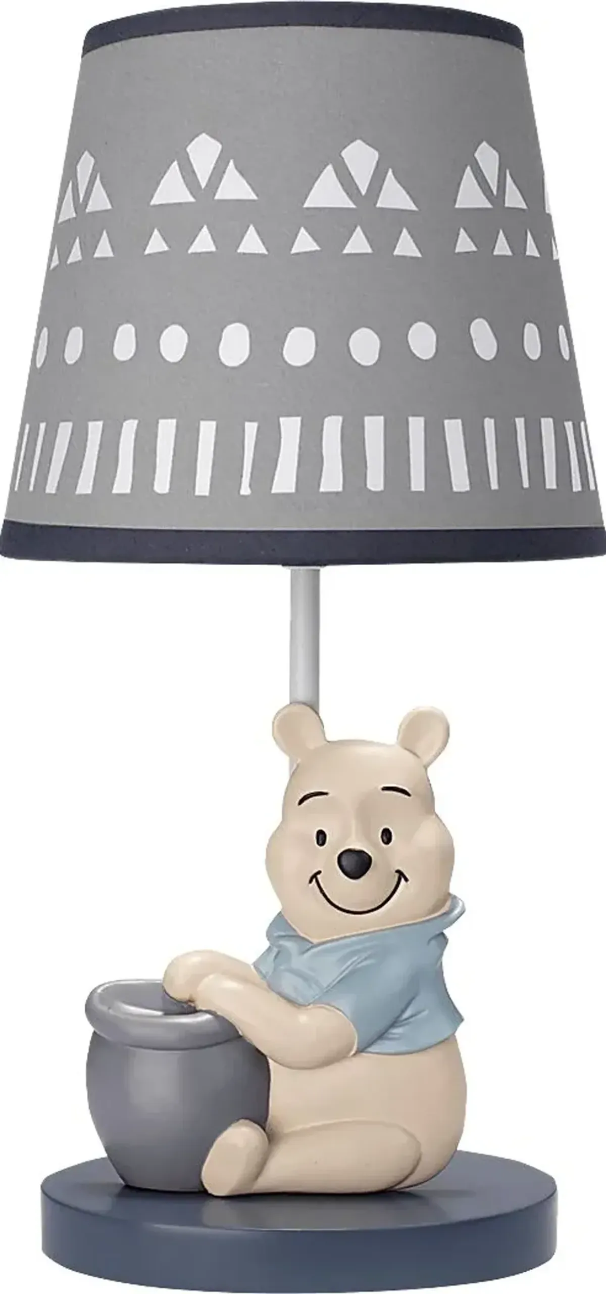 Kids Forever Pooh Gray Lamp