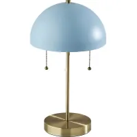 Kids Anzio Blue Table Lamp