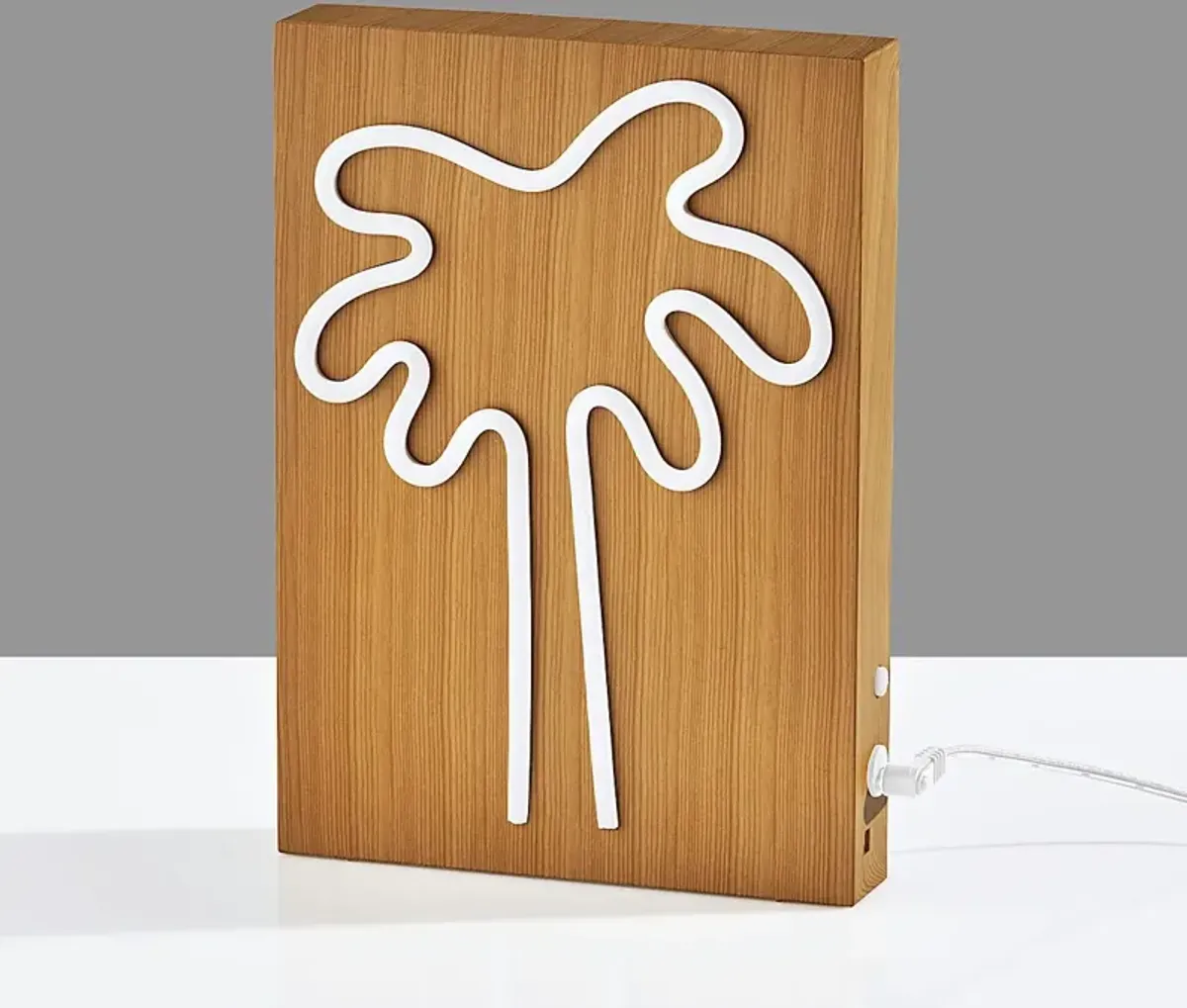 Kids Palm Tree Natural Table Lamp