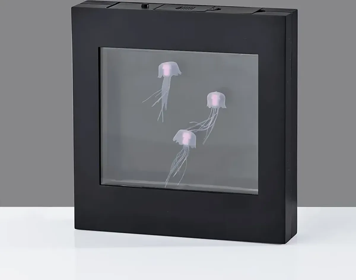 Kids Jellyfish Black Table Lamp