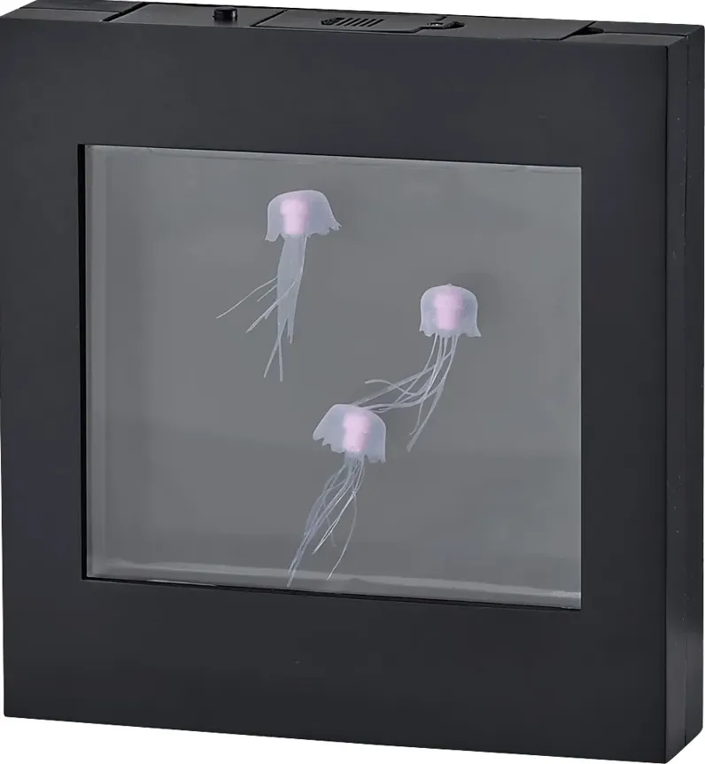 Kids Jellyfish Black Table Lamp