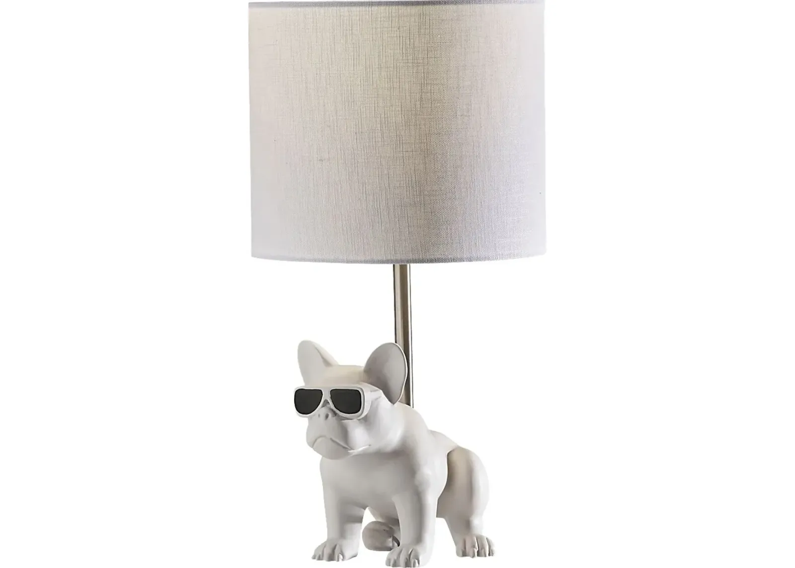 Kids Sunny Dog White Table Lamp