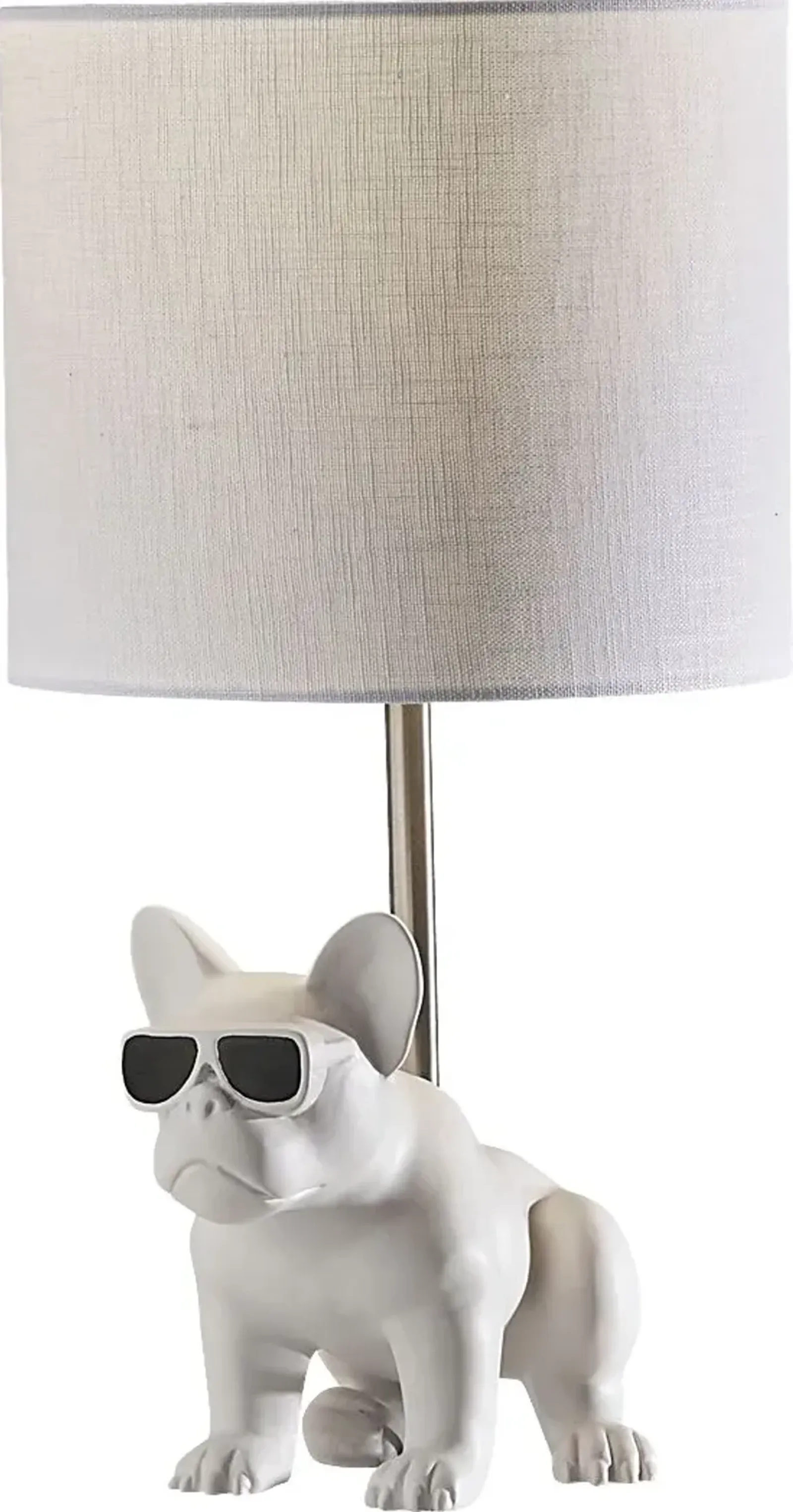 Kids Sunny Dog White Table Lamp