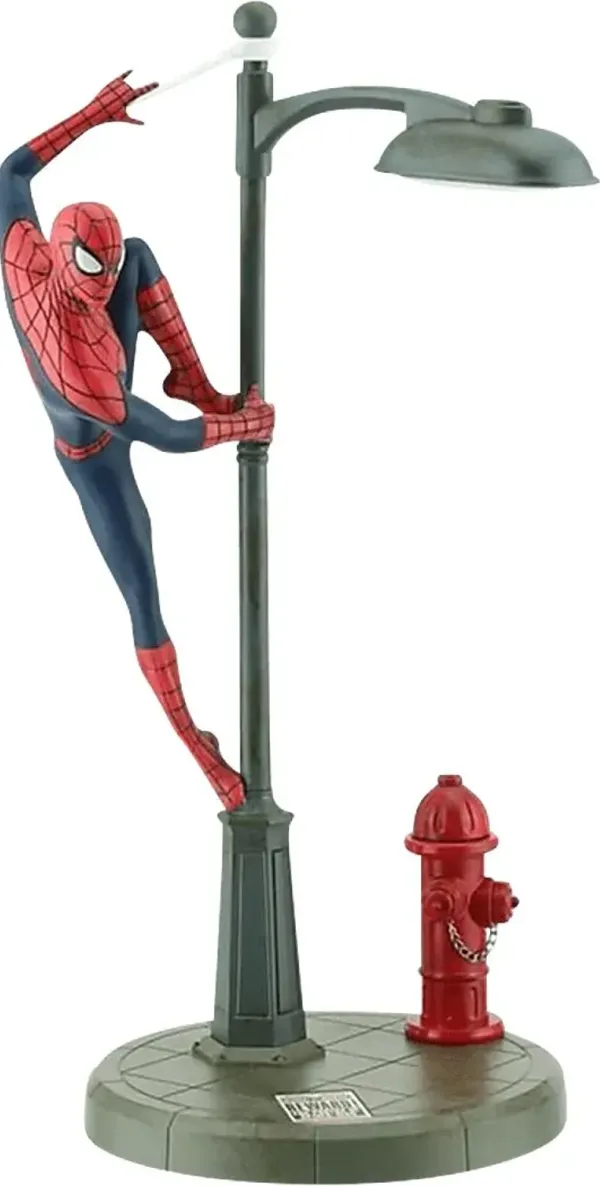 Super Heroes Decor Multi Spiderman Desk Lamp