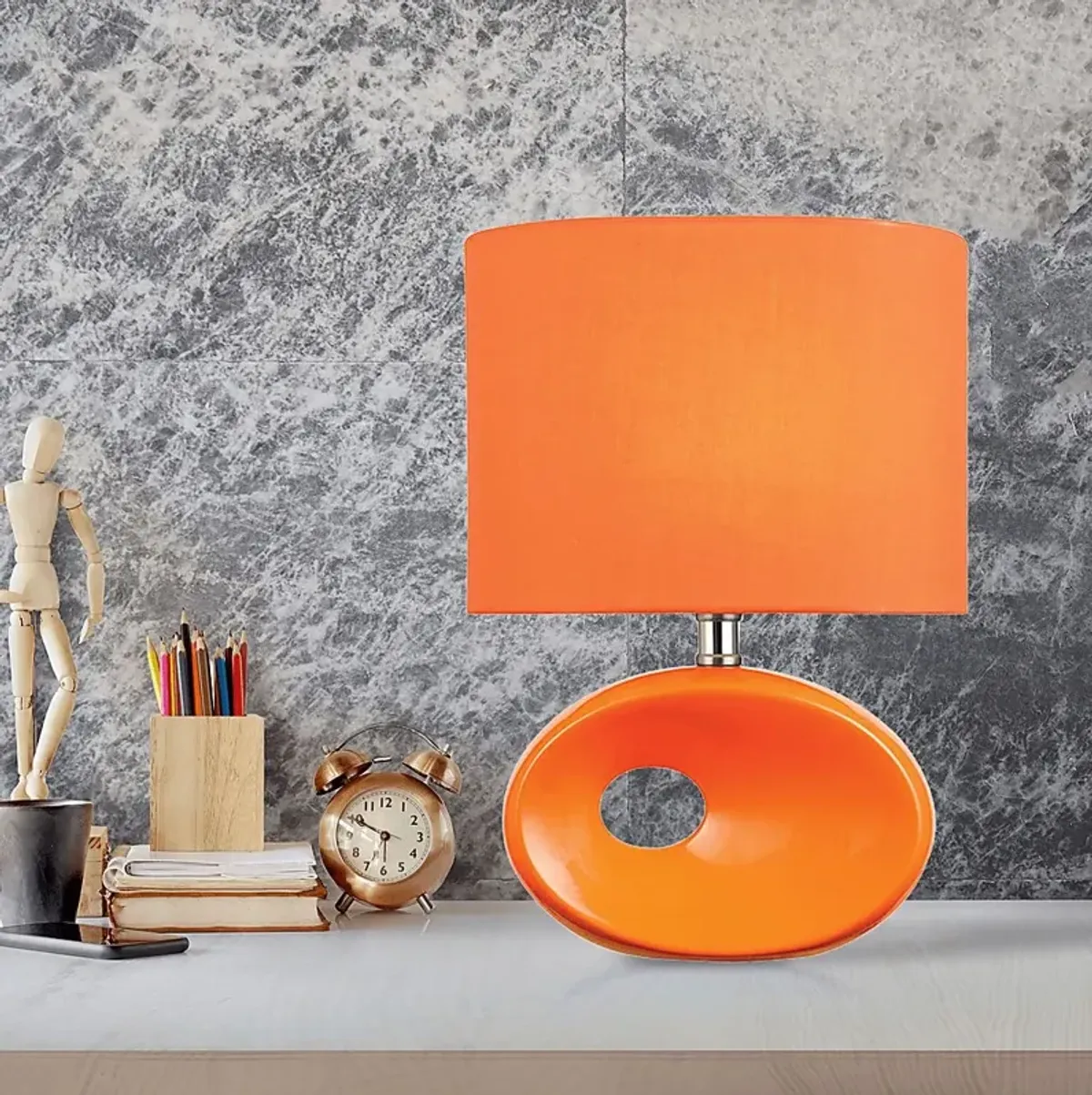 Kid Zabelle Orange Lamp