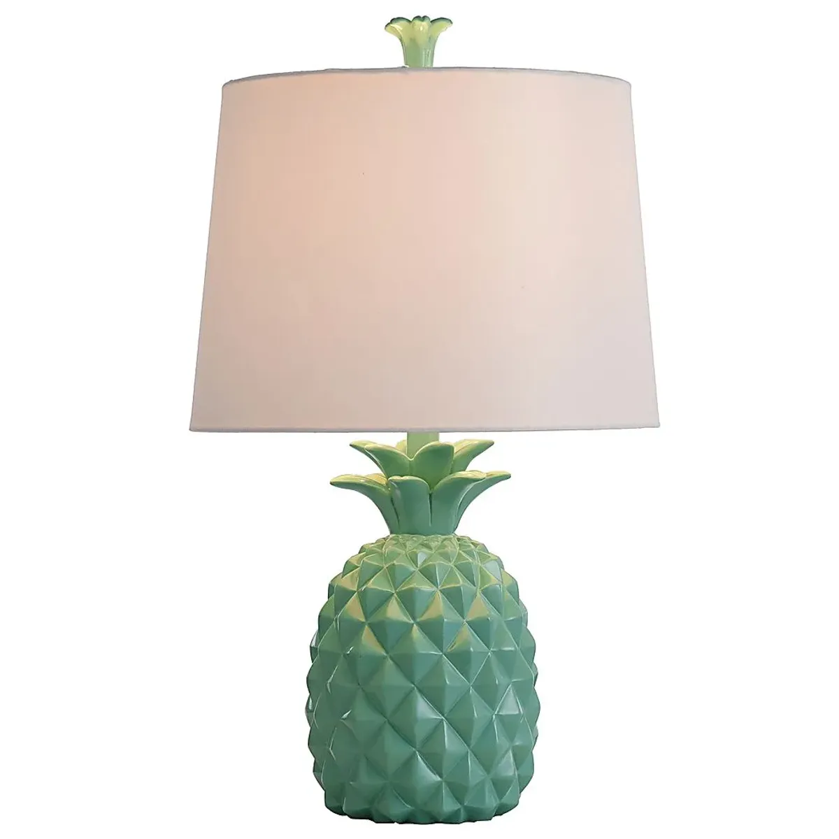 Kids Pineapple Party Green Lamp