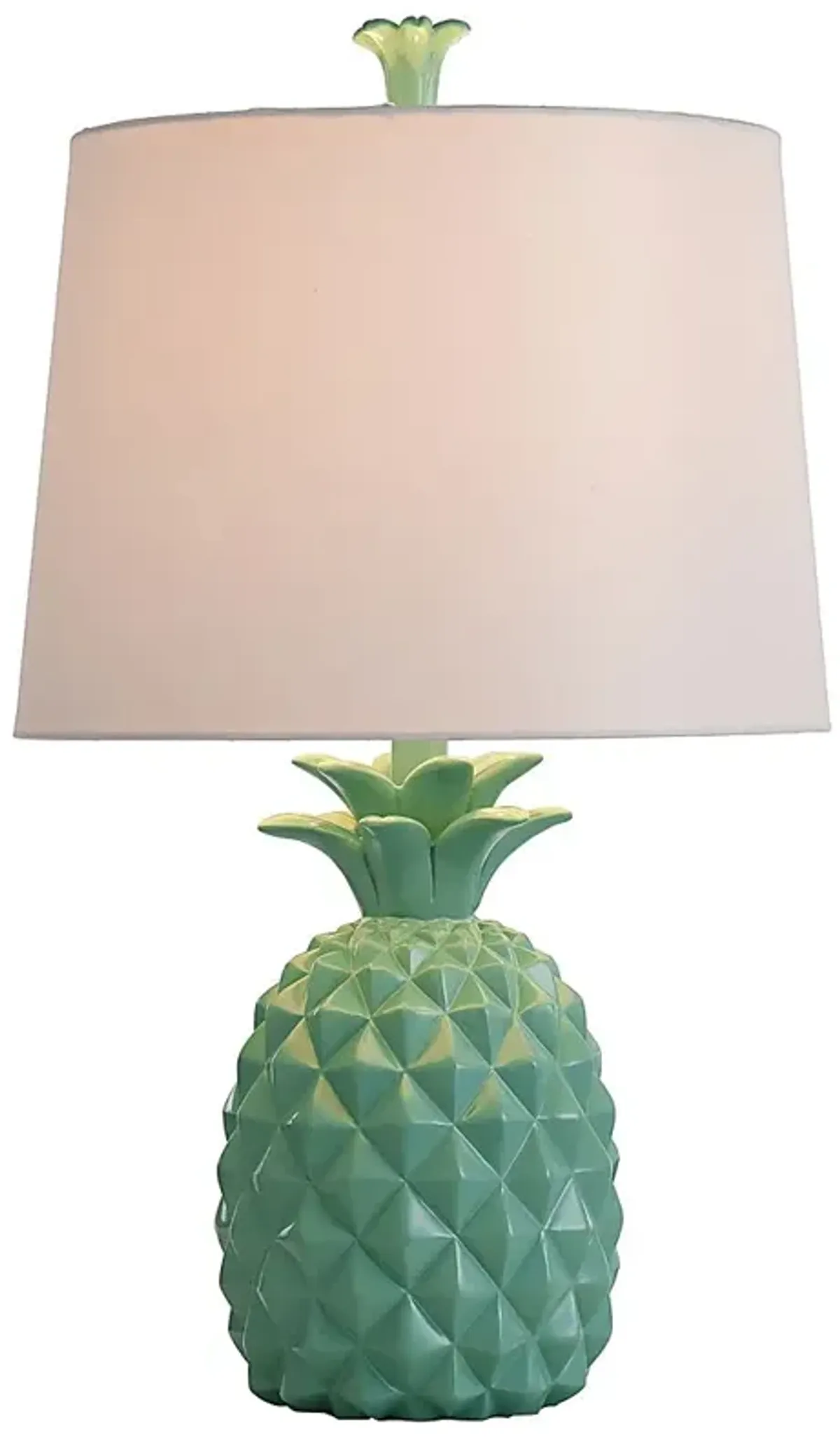 Kids Pineapple Party Green Lamp