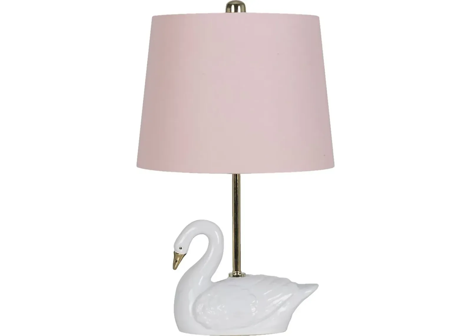 Kids Swan Lake White Lamp