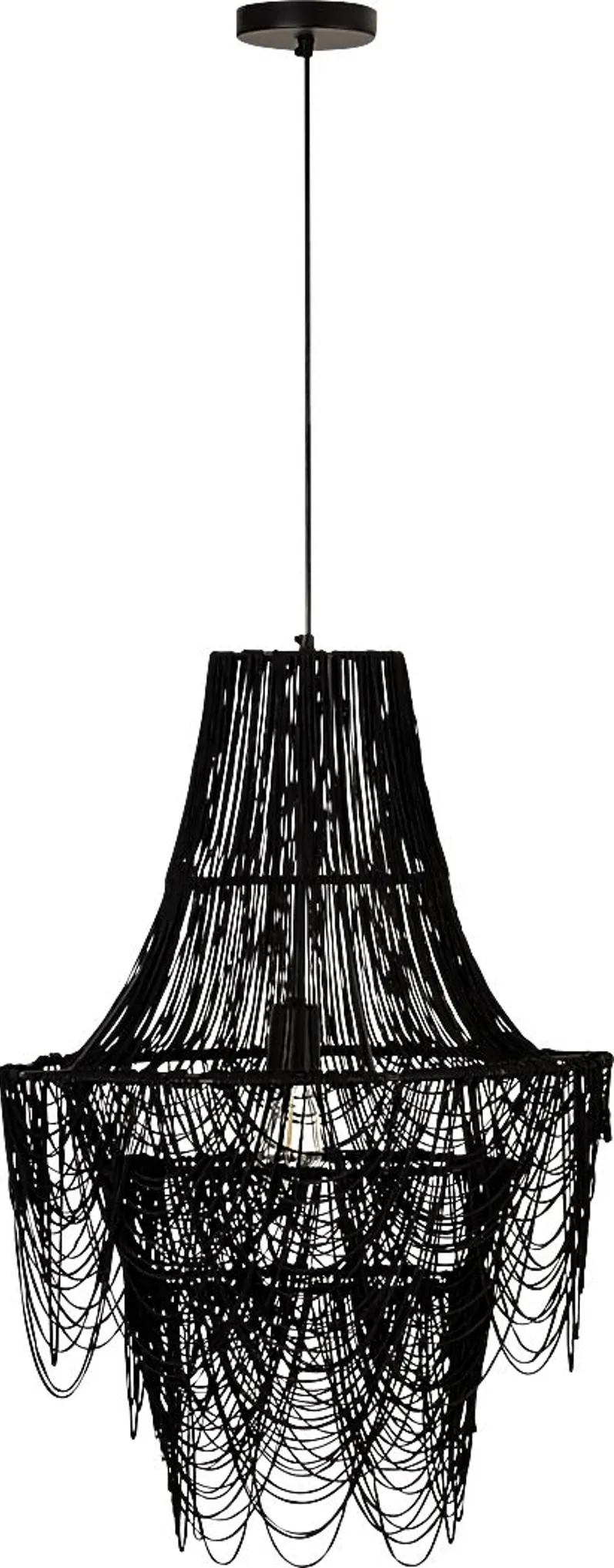 Kids Raddney Black Chandelier