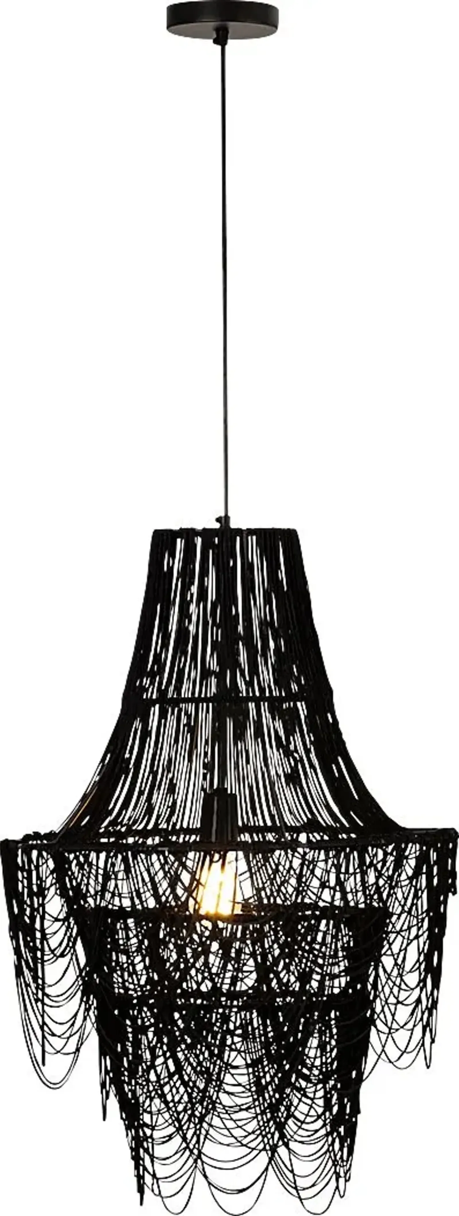 Kids Raddney Black Chandelier