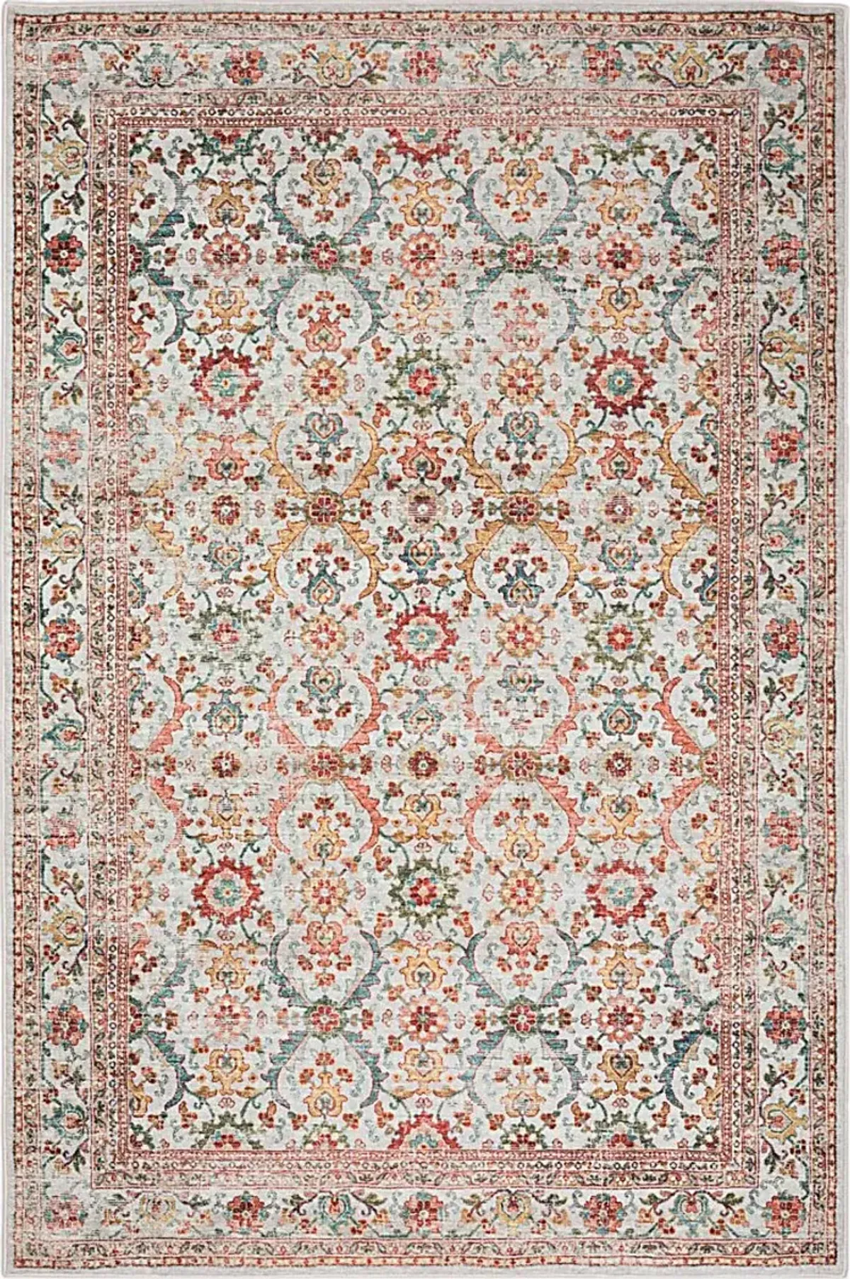 Whirlaw Beige 3' x 5' Rug