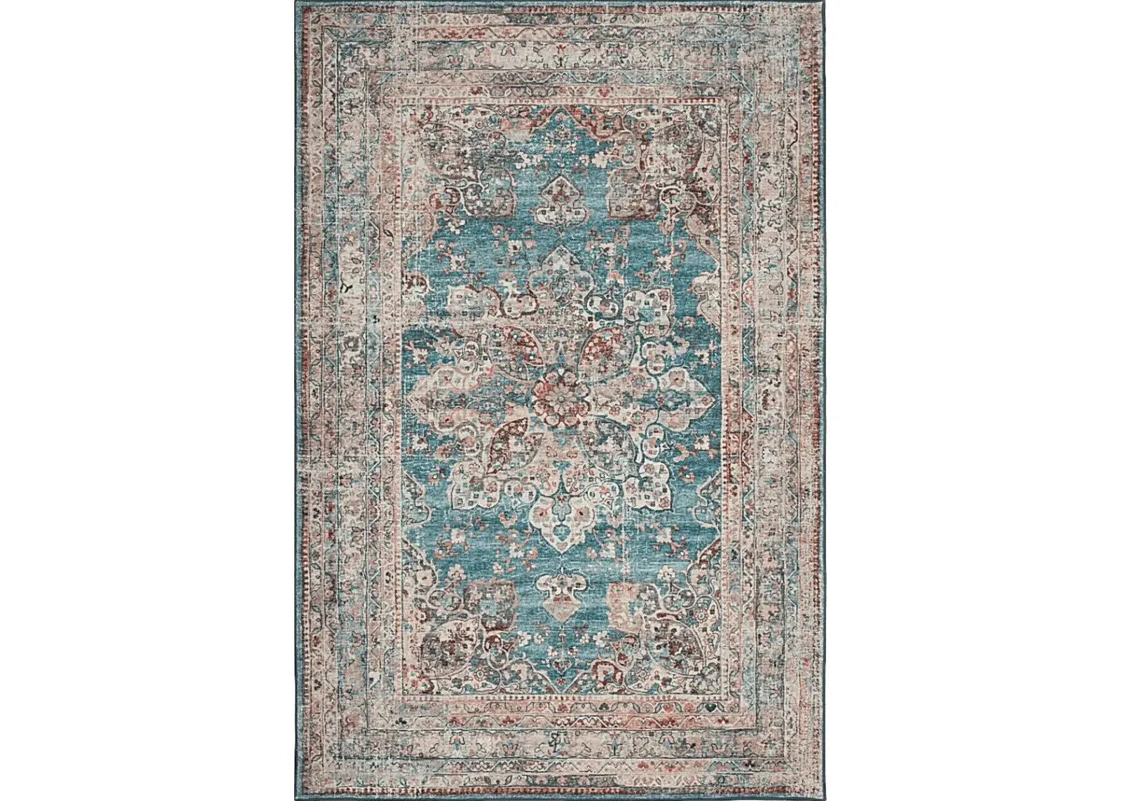 Doverfield Blue 3' x 5' Rug