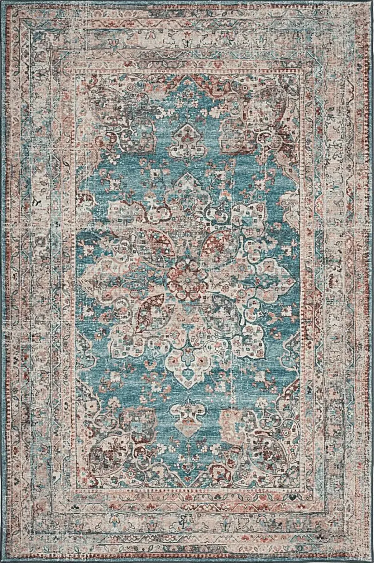 Doverfield Blue 3' x 5' Rug