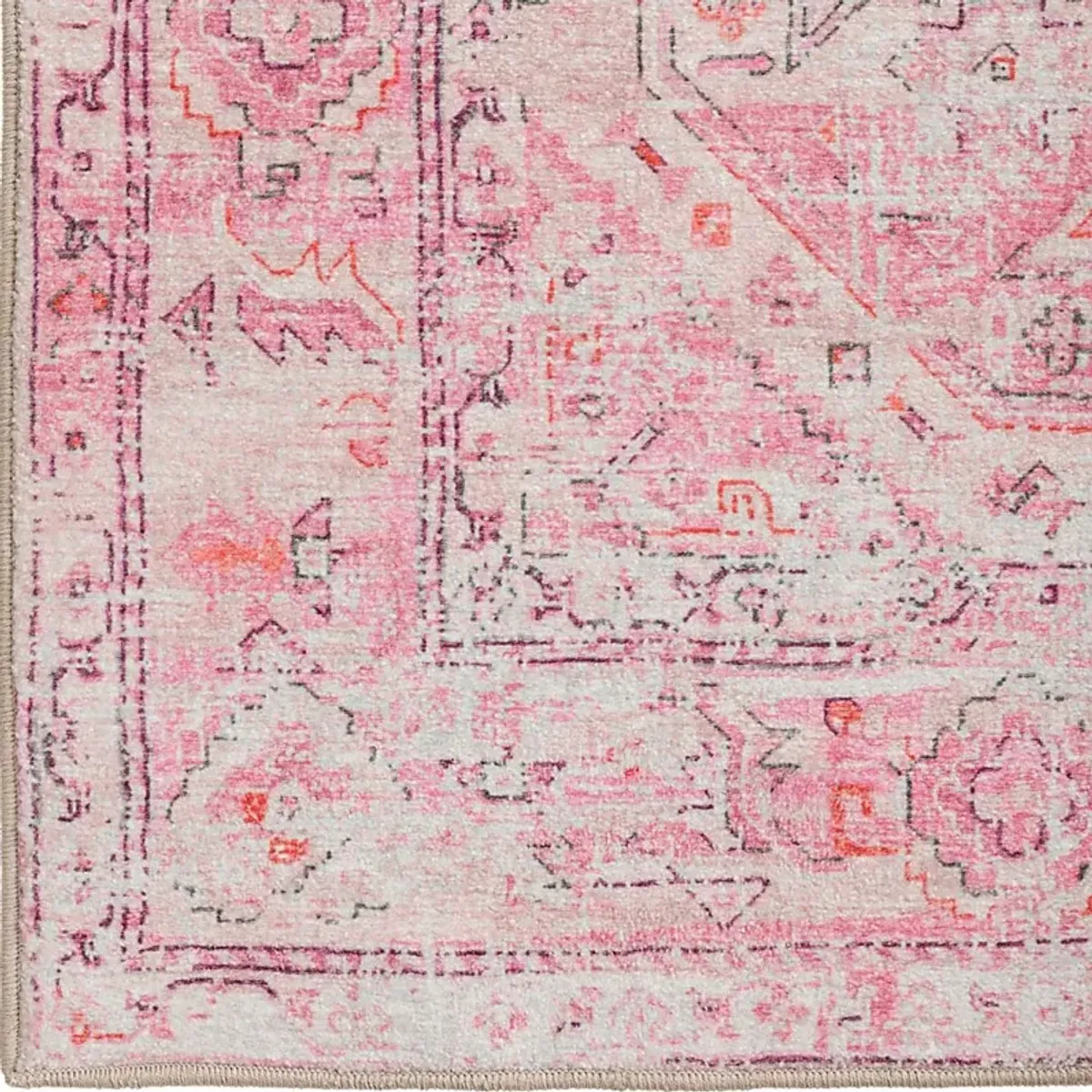 Doverfield Pink 3' x 5' Rug