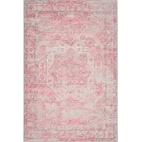 Doverfield Pink 3' x 5' Rug