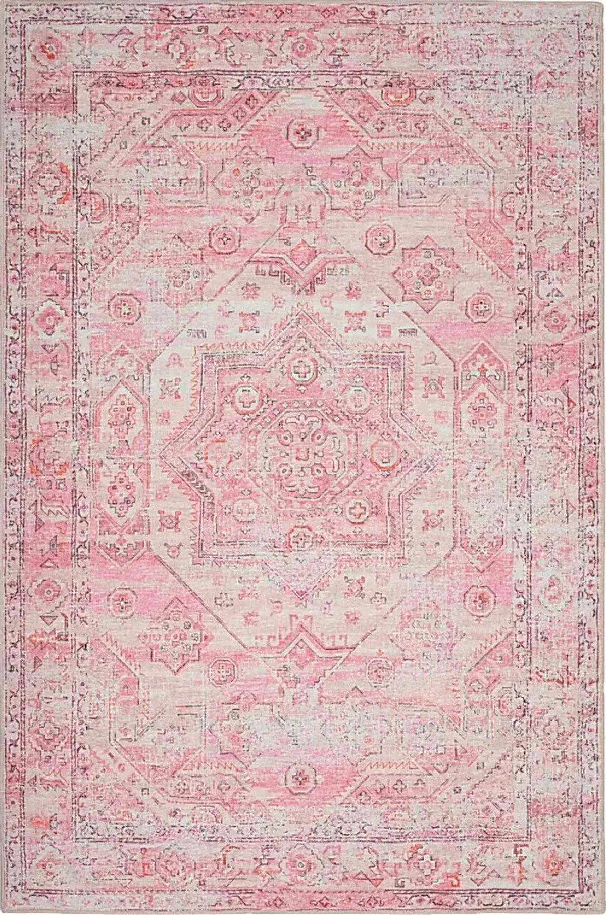 Doverfield Pink 3' x 5' Rug