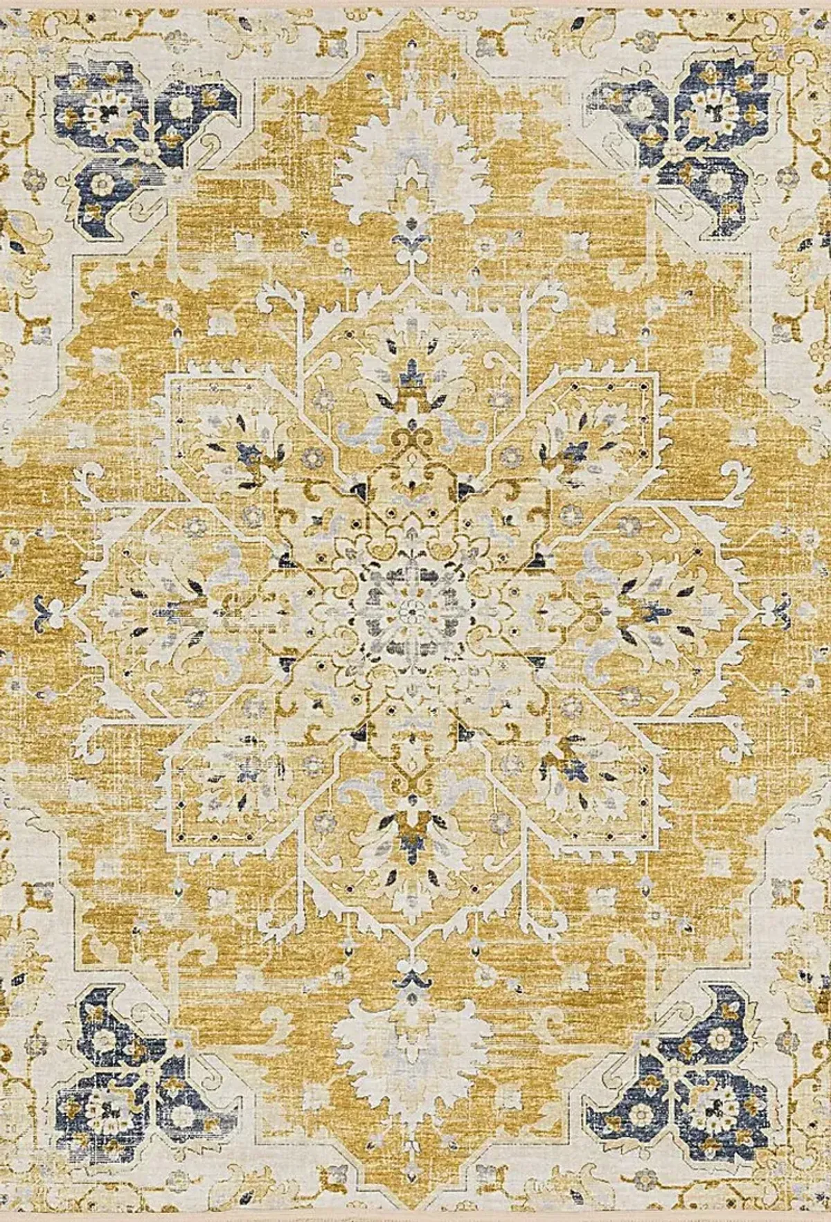 Ventner Yellow 3' x 5' Rug