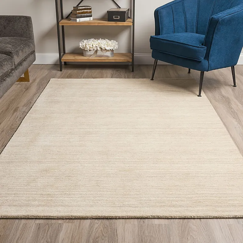 Ackaburg Beige 4' x 6' Rug