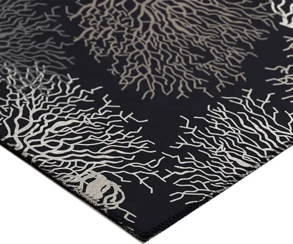 Ravenglen Black 3' x 5' Rug