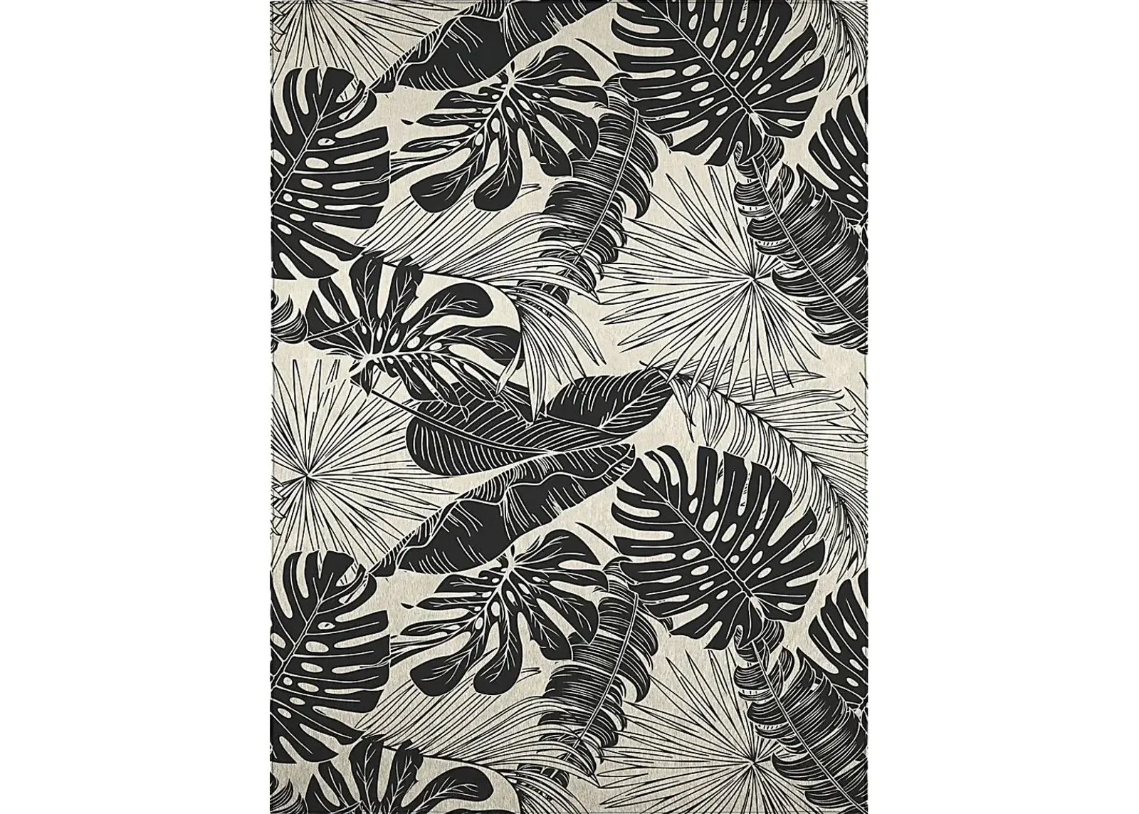 Vadella Black 3' x 5' Rug