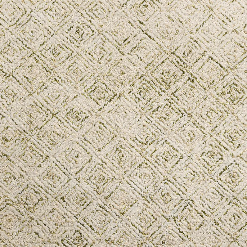 Centerama Green 3' x 5' Rug