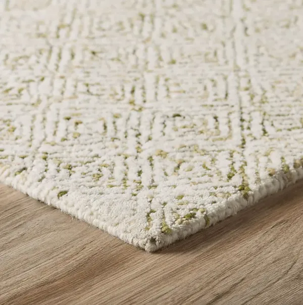 Centerama Green 3' x 5' Rug