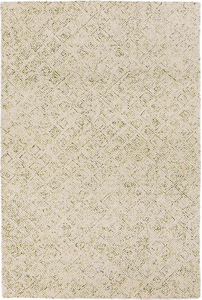 Centerama Green 3' x 5' Rug