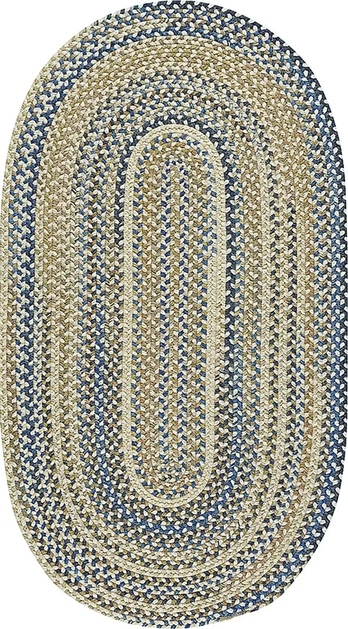 Poncola Tan 3' x 5' Oval Rug