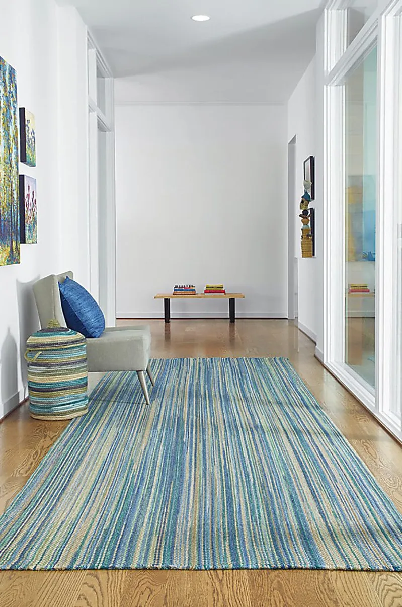 Grandree Blue/Teal 3' x 5' Rug