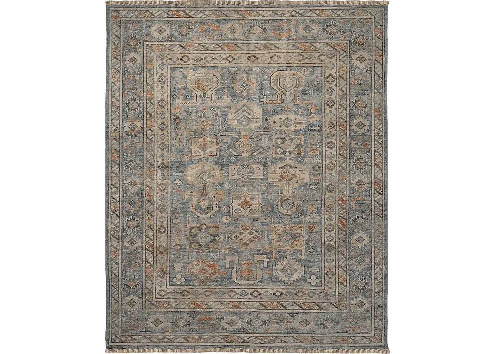 Trendale Blue 3' x 5' Rug