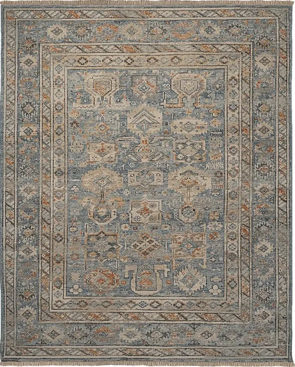 Trendale Blue 3' x 5' Rug