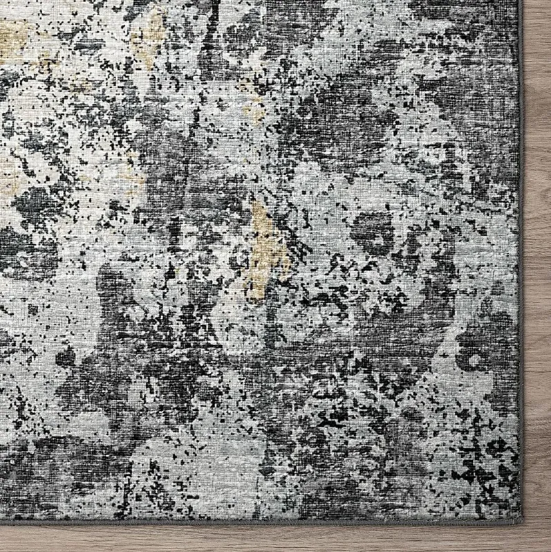 Dalamon Black 3' x 5' Rug