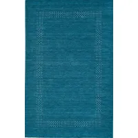 Jolsons Turquoise 3' x 5' Rug